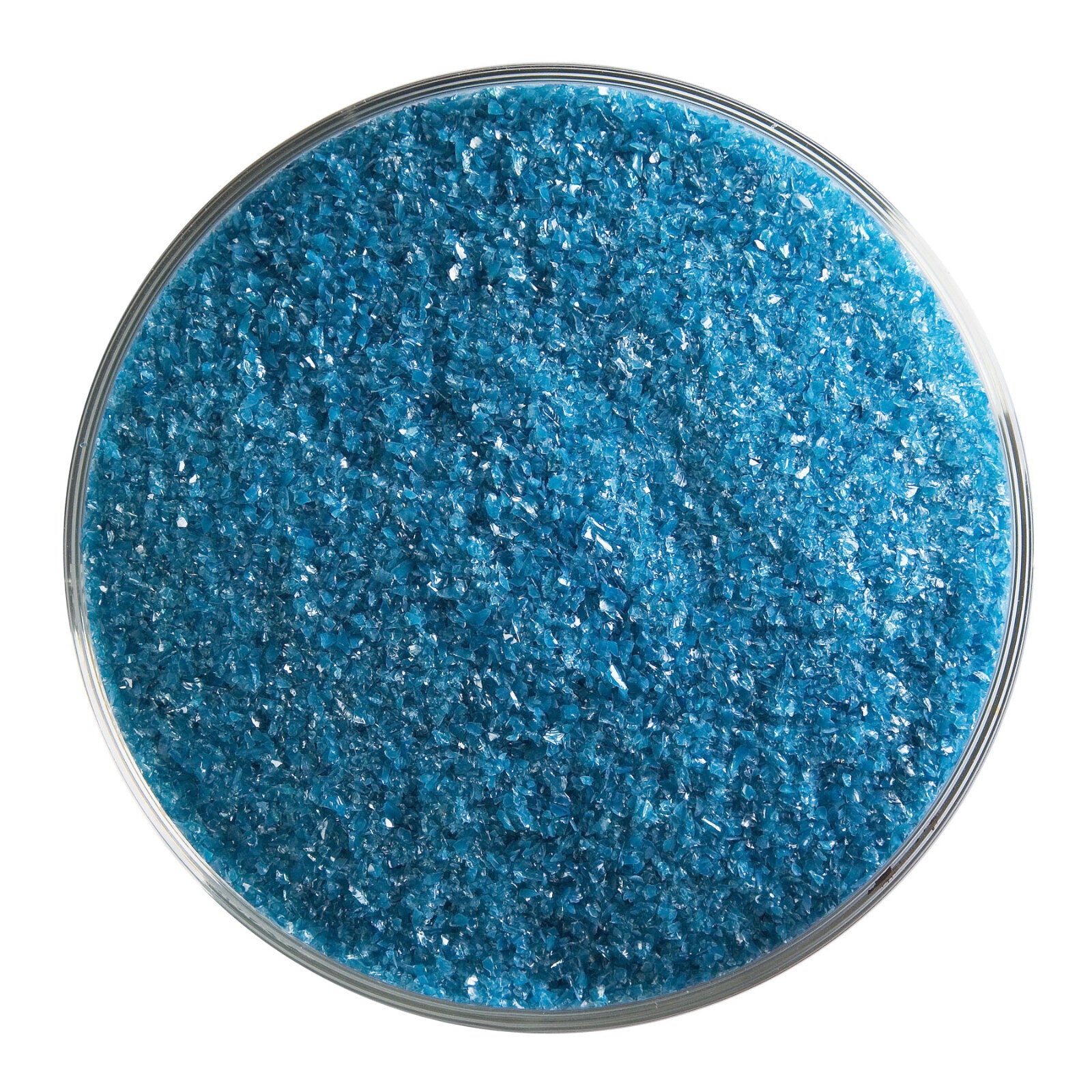 0146 Steel Blue Opal Frit