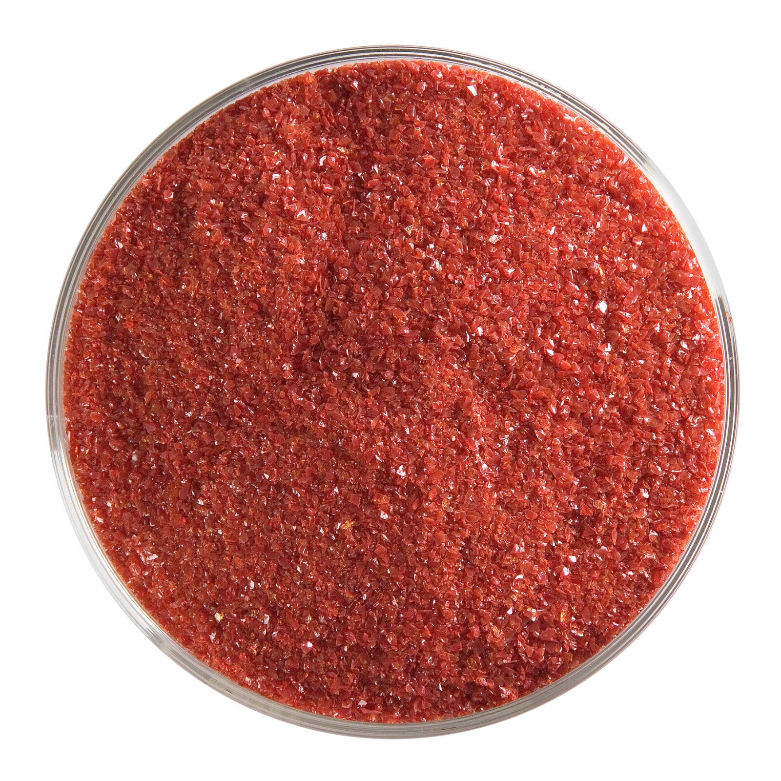 0224 Deep Red Opal Frit