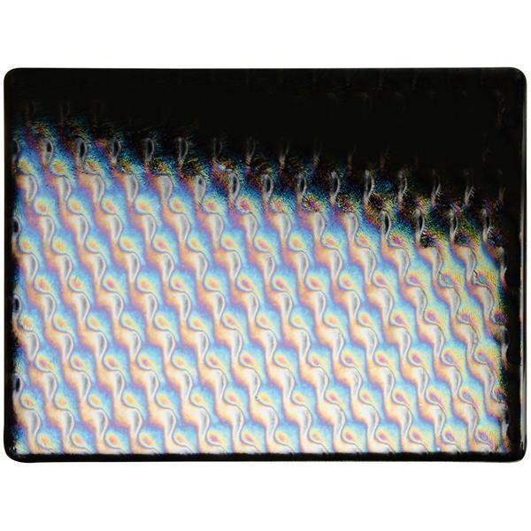 0100-32 Black Opal Iridescent Patterned Sheet