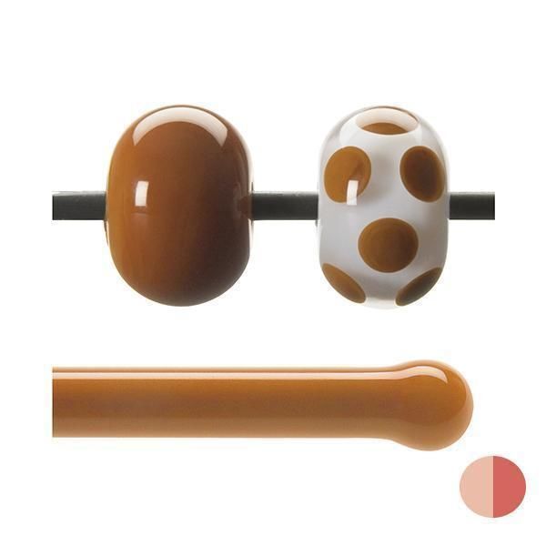 0329-0576 Burnt Orange Opal Rod 1 lb