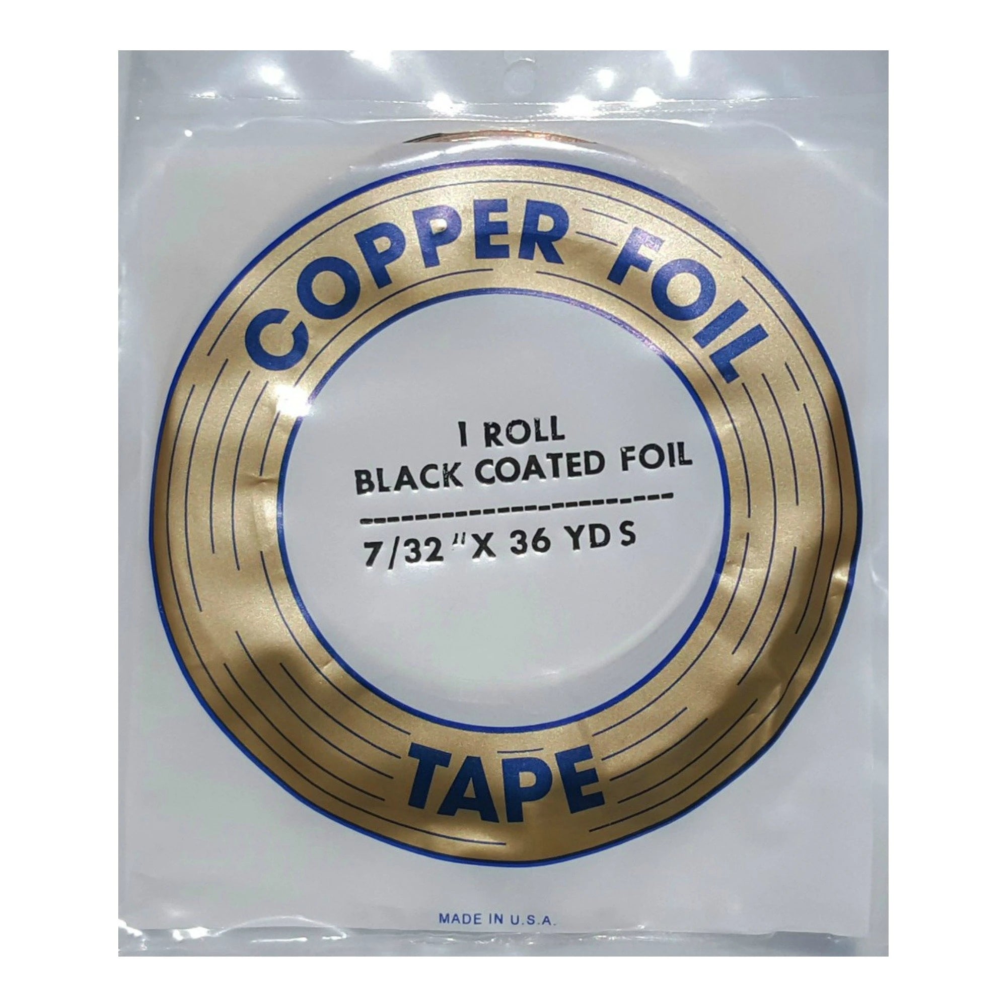 7/32 Black Back Copper Foil EDCO