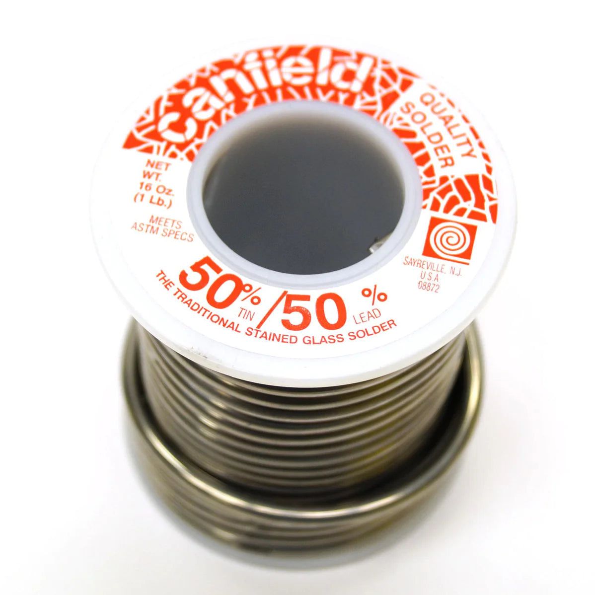 Canfield 50/50 Solder 1lb Roll