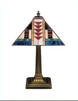 Stained Glass Panel Lamp