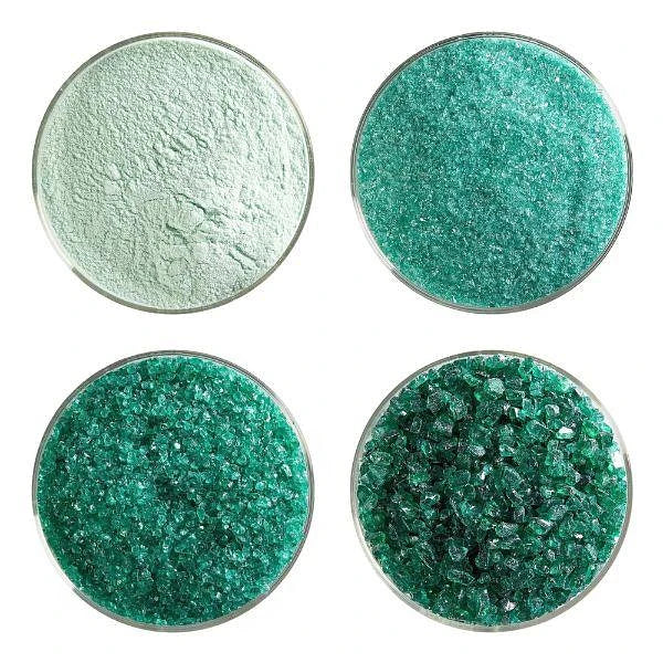 1417-01 Emerald Green Transparent Frit